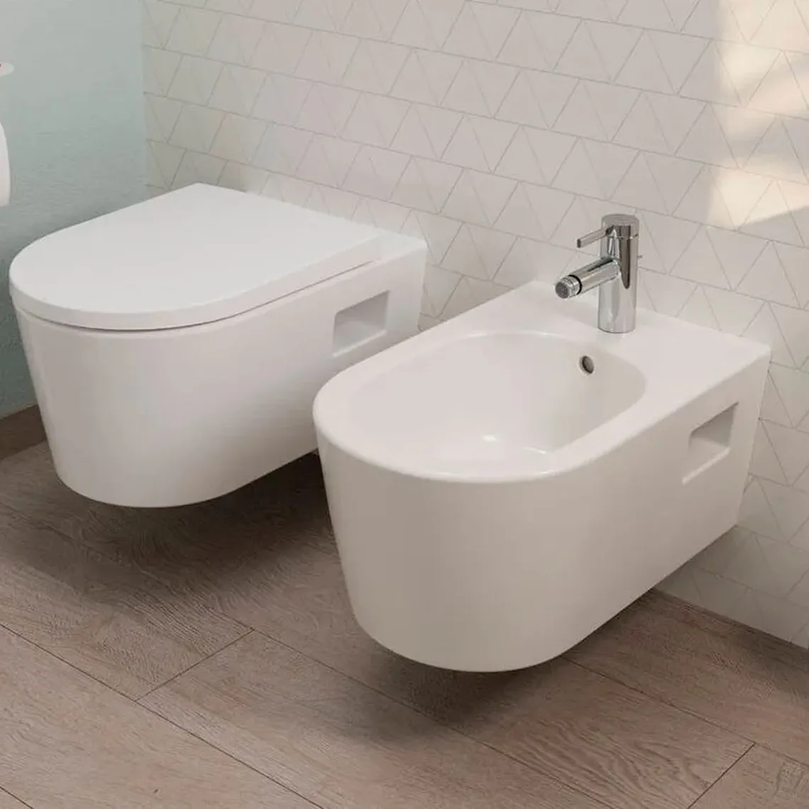 Смеситель для биде Hansgrohe Zesis S с донным клапаном pop-up, Chrome (74200000) - Фото 2