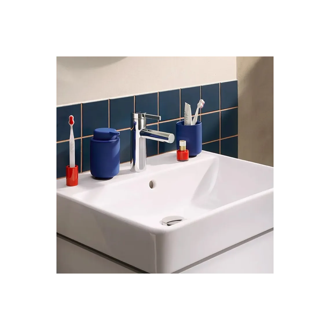 Смеситель для умывальника Hansgrohe Zesis S 100 CoolStart без д/к, Chrome (74721000) - Фото 2