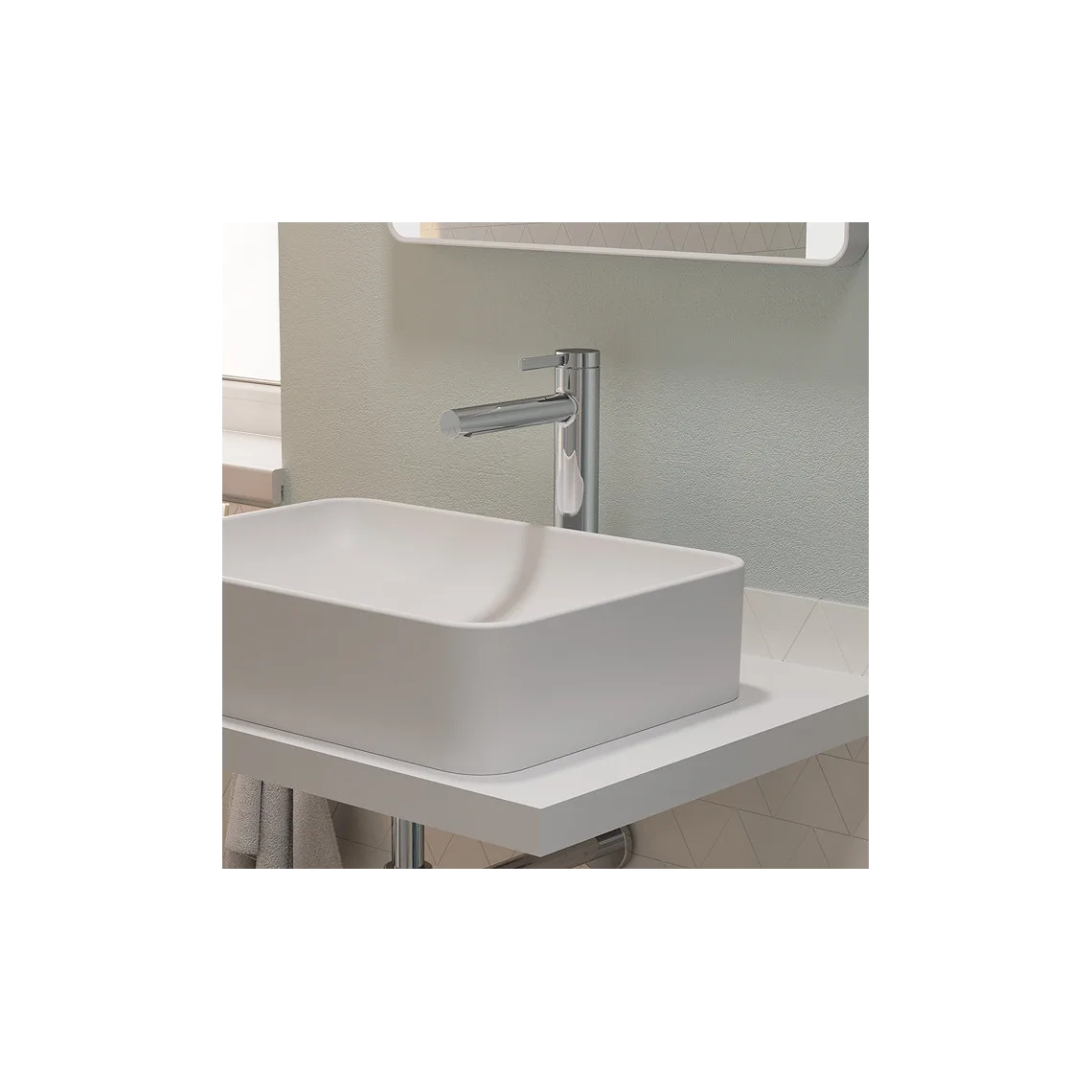 Змішувач для умивальника Hansgrohe Zesis S 230 CoolStart без д/к, Chrome (74731000) - Фото 2