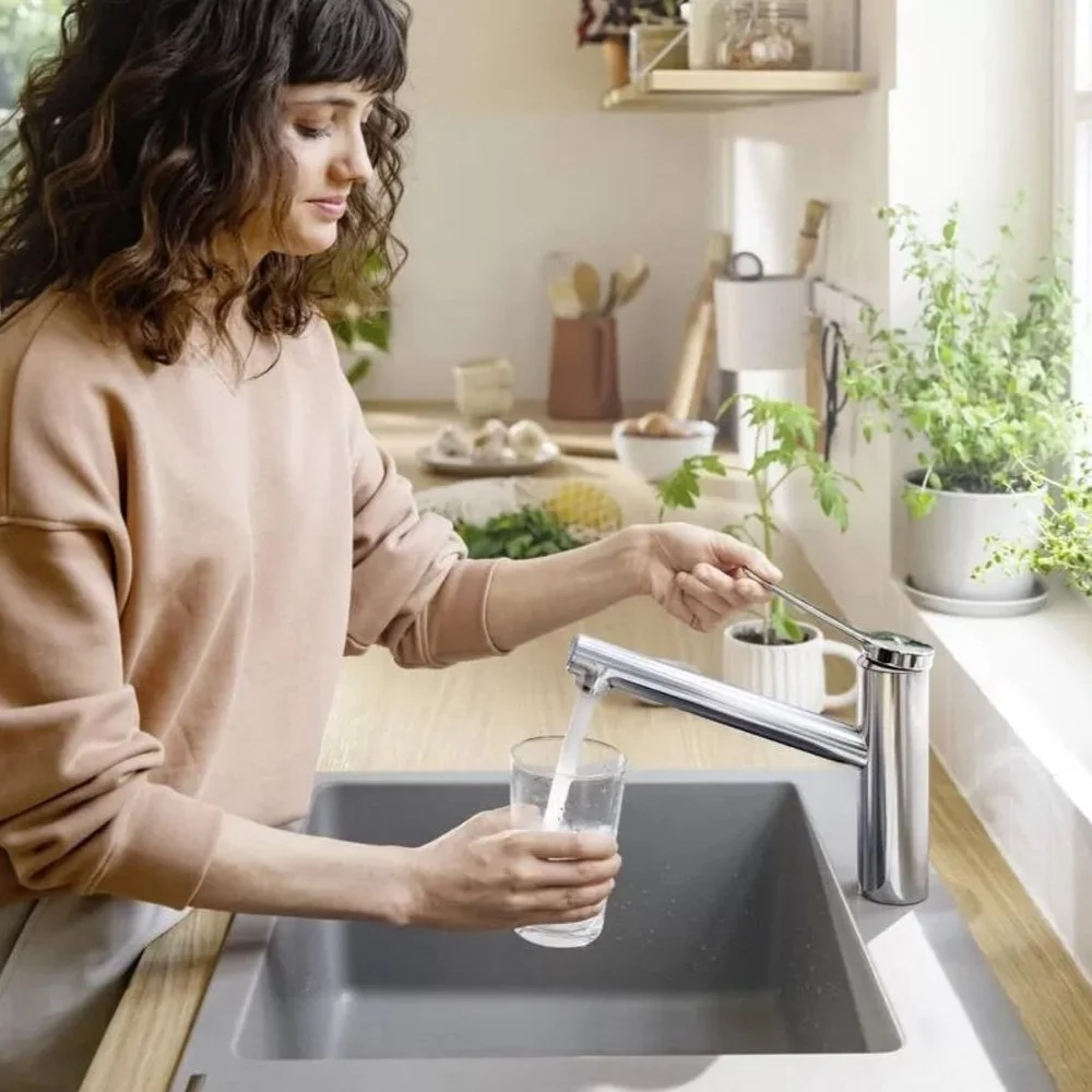 Змішувач для кухні Hansgrohe Zesis M33, хром (74802000) - Фото 2