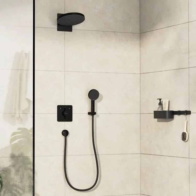 Змішувач прихованого монтажу Hansgrohe DuoTurn 2 споживача, Matt Black (75414670) - Фото 2