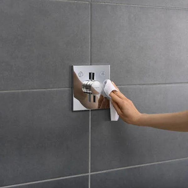 Смеситель скрытого монтажа Hansgrohe DuoTurn E на 2 функции, Brushed Bronze (75417140) - Фото 2