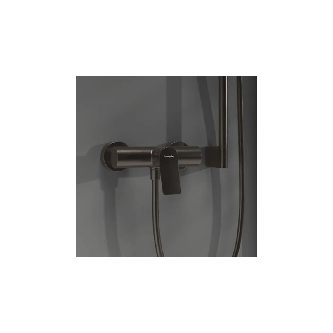 Змішувач для душу Hansgrohe Vivenis Original, Brushed Black Chrome (75623340) - Фото 2