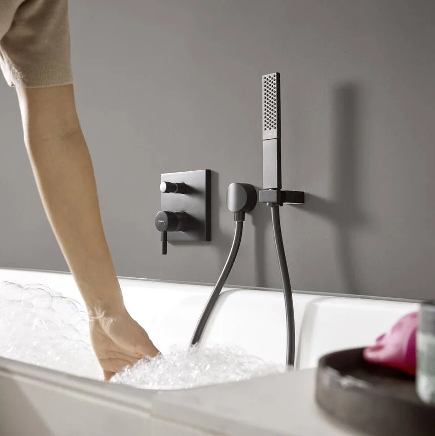Смеситель для ванны Hansgrohe Finoris наружного монтажа, хром (76415000) - Фото 2