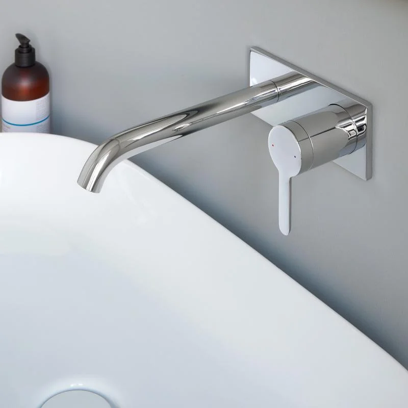 Смеситель для умывальника скрытого монтажа Duravit C1, хром (C11070004010) - Фото 2