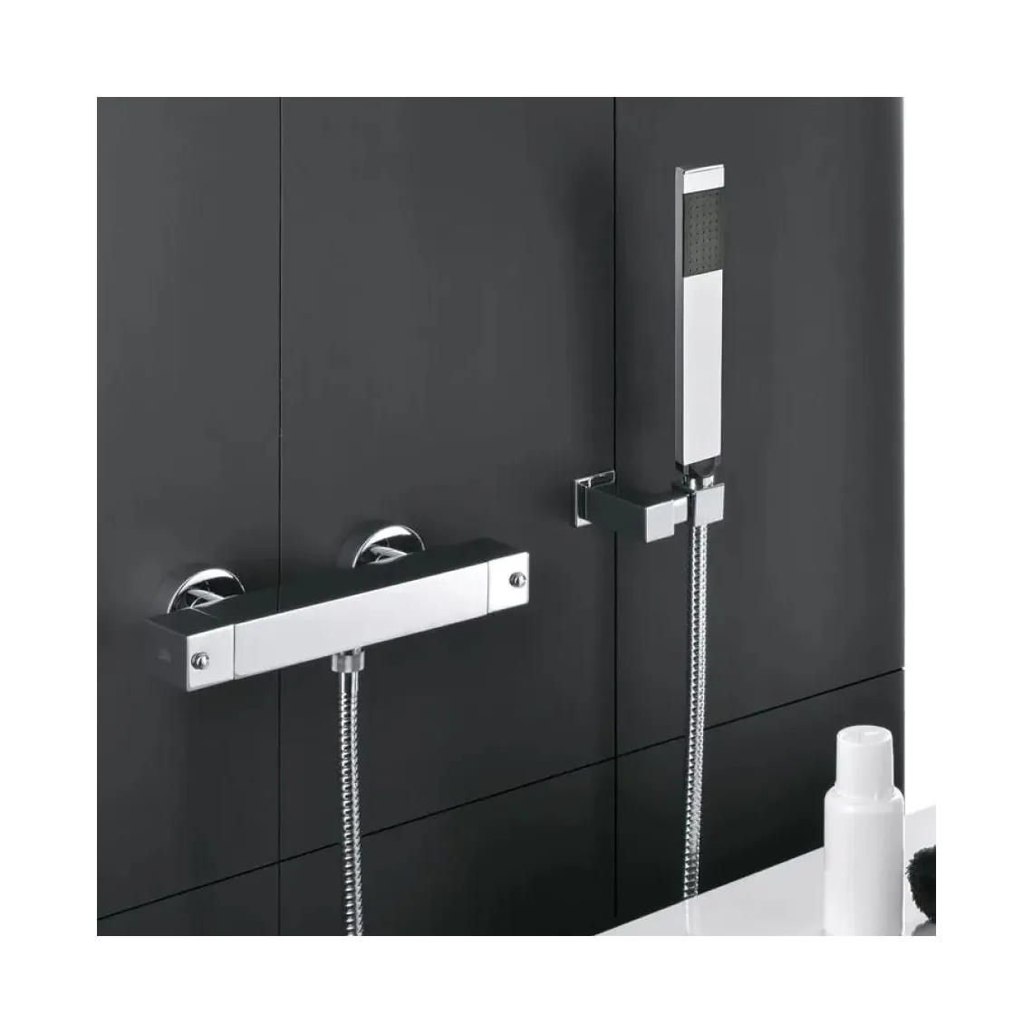 Термостат для душа Paffoni Level без душевого гарнитура, Chrome (LEQ268CR) - Фото 2