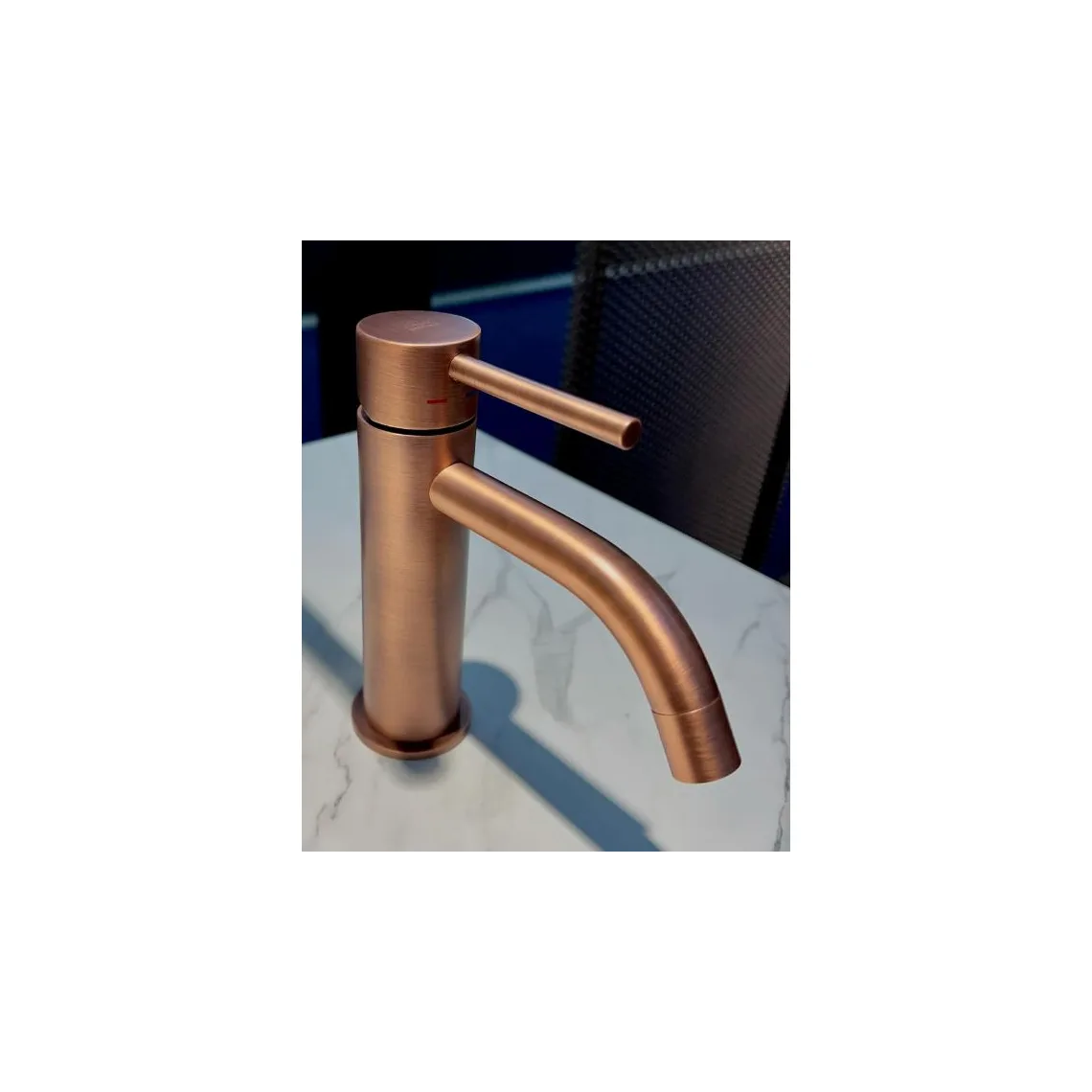 Змішувач для умивальника Paffoni Light, без донного клапана, Brushed Copper PVD (LIG071RASP) - Фото 2