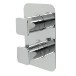 Термостат Noken Forma внешняя часть smart box, хром (100140128) - Фото 1