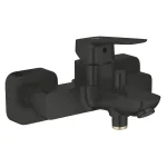 Смеситель для ванны Grohe Cubeo, однорычажный, настенный, черный матовый (1018132430) - Фото 1