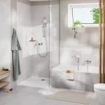 Смеситель для душа Grohe Cubeo, однорычажный, хром (1018240000) - Фото 2