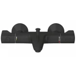 Термостат для ванни Grohe Grohtherm 800 чорний матовий (1022032430) - Фото 2