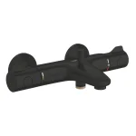 Термостат для ванни Grohe Grohtherm 800 чорний матовий (1022032430) - Фото 1
