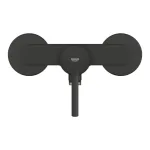 Змішувач для душу Grohe Ozanne, чорний матовий (1097962430) - Фото 3