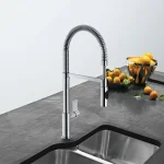 Смеситель для кухни Franke Fox Pro, однорычажный, гибкий излив, оникс (115.0486.993) - Фото 2