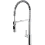 Смеситель для кухни Franke Fox Pro, однорычажный, гибкий излив, оникс (115.0486.993) - Фото 1