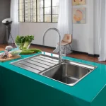 Смеситель для кухни Franke Maris Slim J, выдвижной излив, хром (115.0728.388) - Фото 2