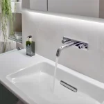 Змішувач для умивальника Geberit ONE круглі ручки, хром (116.460.21.1) - Фото 2