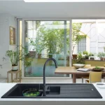 Смеситель для кухни Franke Lina Clear Water, черный матовый (120.0703.746) - Фото 3