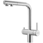 Змішувач для кухні Franke Atlas Neo Clear Water Pull Out, витяжний, нержавіюча сталь, AISI 304 (120.0758.155) - Фото 1