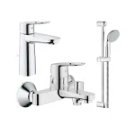 Комплект змішувачів Grohe BauLoop, хром (123215M) - Фото 1