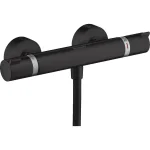 Термостат для душа Hansgrohe Ecostat, черный матовый (13116670) - Фото 1