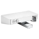 Термостат для ванни Hansgrohe ShowerTablet Select 300 мм, хром / білий (13151400) - Фото 1