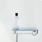 Термостат для душу Hansgrohe ShowerTablet Select 300 мм, хром/білий (13171400) - Фото 2