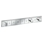Термостат прихованого монтажу Hansgrohe RainSelect на 5 споживача, хром (15358000) - Фото 1