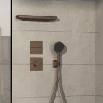 Термостат скрытого монтажа Hansgrohe ShowerSelect Comfort E HighFlow, Brushed Bronze (15574140) - Фото 2