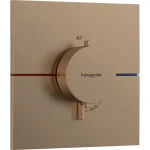 Термостат скрытого монтажа Hansgrohe ShowerSelect Comfort E HighFlow, Brushed Bronze (15574140) - Фото 1