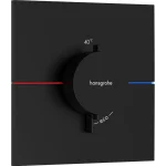 Термостат скрытого монтажа Hansgrohe ShowerSelect Comfort E HighFlow, Matt Black (15574670) - Фото 1