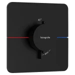 Термостат скрытого монтажа Hansgrohe ShowerSelect Comfort Q HighFlow, Matt Black (15588670) - Фото 1