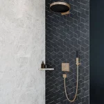 Термостат скрытого монтажа Hansgrohe Ecostat Square 2 режима, бронза (15714140C) - Фото 2
