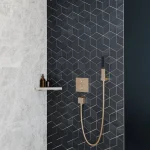 Термостат скрытого монтажа Hansgrohe Ecostat S Ecostat Square 2-режимный, бронза матовая (15714140) - Фото 2