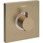 Термостат скрытого монтажа Hansgrohe ShowerSelect Highflow, Brushed Bronze (15760140) - Фото 1