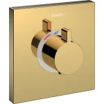 Термостат прихованого монтажу Hansgrohe ShowerSelect Highflow, Polished Gold Optic (15760990) - Фото 1