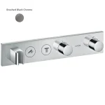 Термостат AXOR Select прихованого монтажу, brushed black chrome (18355340) - Фото 1