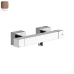 Термостат для душу Gessi Rettangolo K, Copper Bruched PVD (19431708) - Фото 1