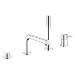 Смеситель на борт ванны Grohe Concetto врезной на 4 отверстия, хром (19576002) - Фото 1