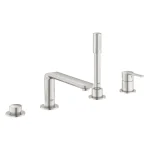 Змішувач для ванни Grohe Lineare New на 4 отвори, суперсталь (19577DC1) - Фото 1