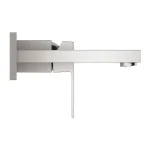 Смеситель для умывальника Grohe Eurocube, монтаж со стены, внешняя часть, сталь (19895DC0) - Фото 2