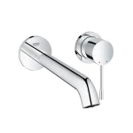 Смеситель для умывальника Grohe Essence New, на 2 отверстия, внешняя часть, L-Size, хром (19967001) - Фото 1