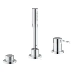 Смеситель однорычажный для ванны на 3 отверстия Grohe Essence (19976001) - Фото 1