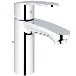 Змішувач для умивальника Grohe Eurostyle Cosmopolitan з донним клапаном, хром (23037002) - Фото 1