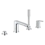 Смеситель для ванны Grohe Eurostyle Cosmopolitan однорычажный на 4 отверстия, хром (23048003) - Фото 1