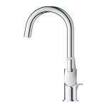Смеситель для умывальника высокий Grohe BauLoop New L-Size, хром (23763001) - Фото 3