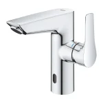 Смеситель для умывальника Grohe Eurosmart New с инфракрасной электроникой 6V, хром (23975003) - Фото 3