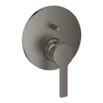Смеситель скрытого монтажа для ванны/душа Grohe Lineare, темный графит матовый (24064AL1) - Фото 1