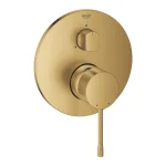 Змішувач для душу Grohe Essence New, на три споживачі, золото матове (24092GN1) - Фото 1