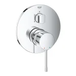 Смеситель однорычажный Grohe Essence с трехходовым переключателем, chrome (24169001) - Фото 1